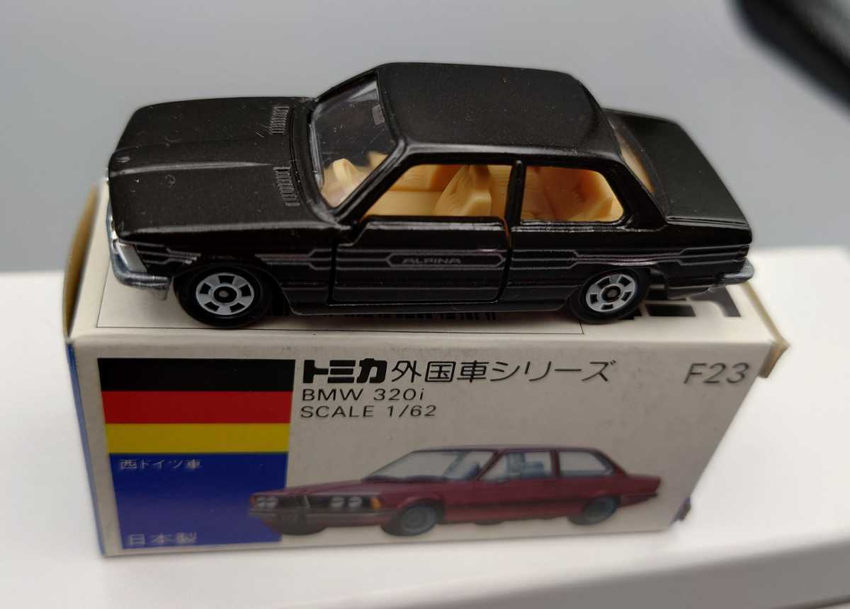 青箱トミカ】 BMW 320i “ALPINA”銀タンポ 1/62スケール【小田急