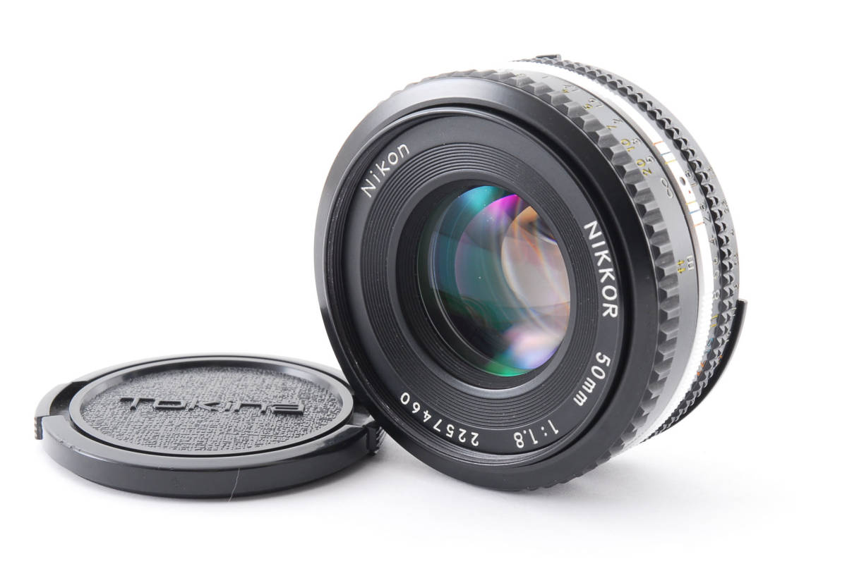☆美品☆ ニコン Nikon Ai-S NIKKOR 50mm F1.8 パンケーキレンズ #4626