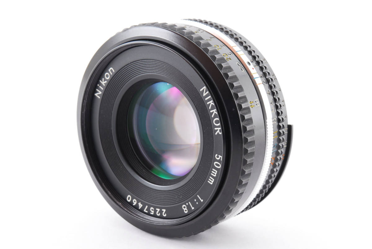 ☆美品☆ ニコン Nikon Ai-S NIKKOR 50mm F1.8 パンケーキレンズ #4626
