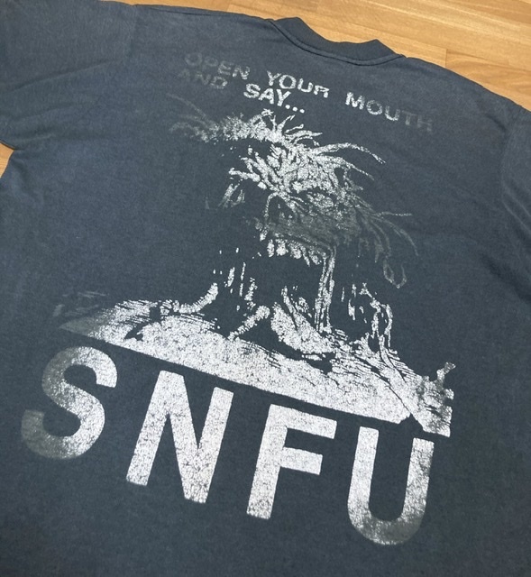 売れ筋がひ新作！ 80's SNFU T-shirt Tシャツ