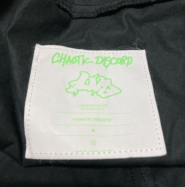 2001 spring summer UNDER COVER CHAOTIC DISCORD期 巻き