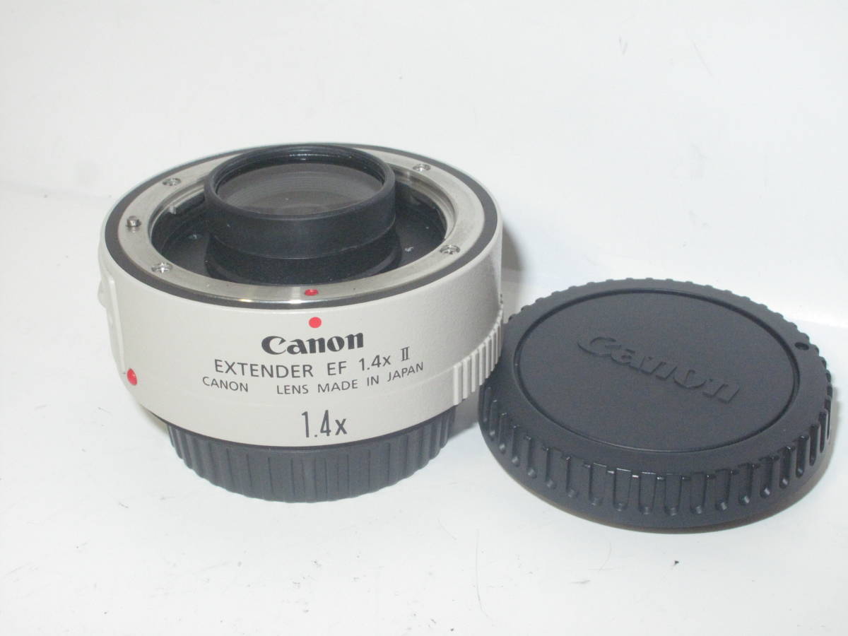 新品 】 Canon エクステンダー EF 1.4X Ⅱ(動作OK) □美品□ 10650