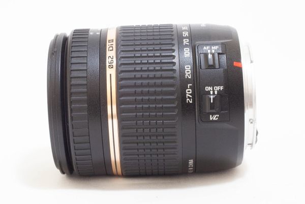 TAMRON 高倍率ズームレンズ 18-270mm F3.5-6.3 DiII VC PZD キヤノン用