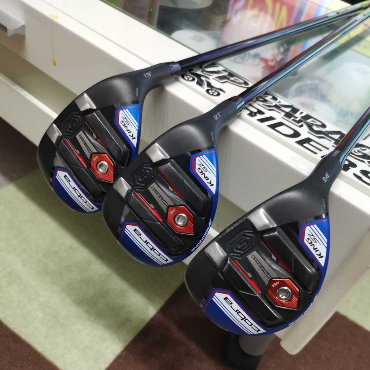 【日本限定モデル】 ゴルフコブラ スピードゾーン speedzone ユーティリティ ワンレングス 3番 4