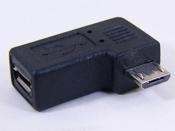 同梱可能 USB microUSB 変換プラグ 右L型(フル結線)USBMC-RLF 変換名人/4571284887992_画像3