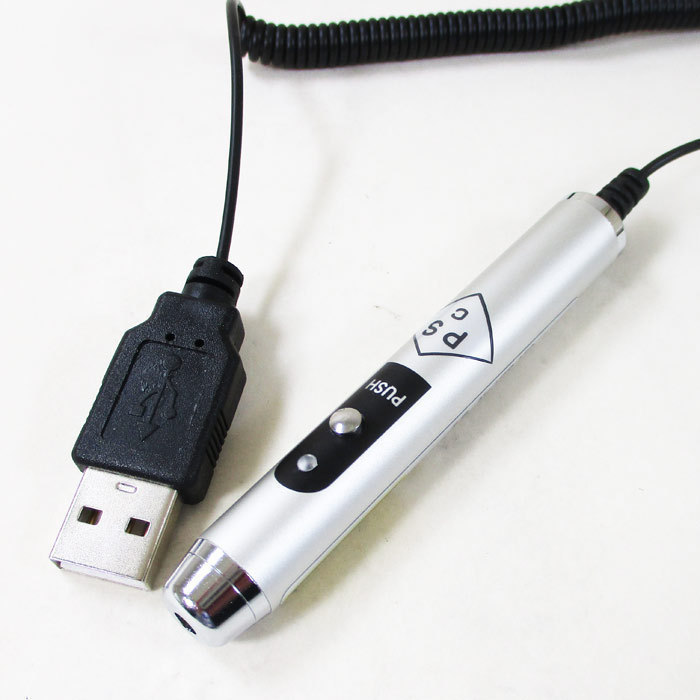 送料無料 レーザーポインター ペン型USB UTP-150 PSCマーク 日本製_画像3