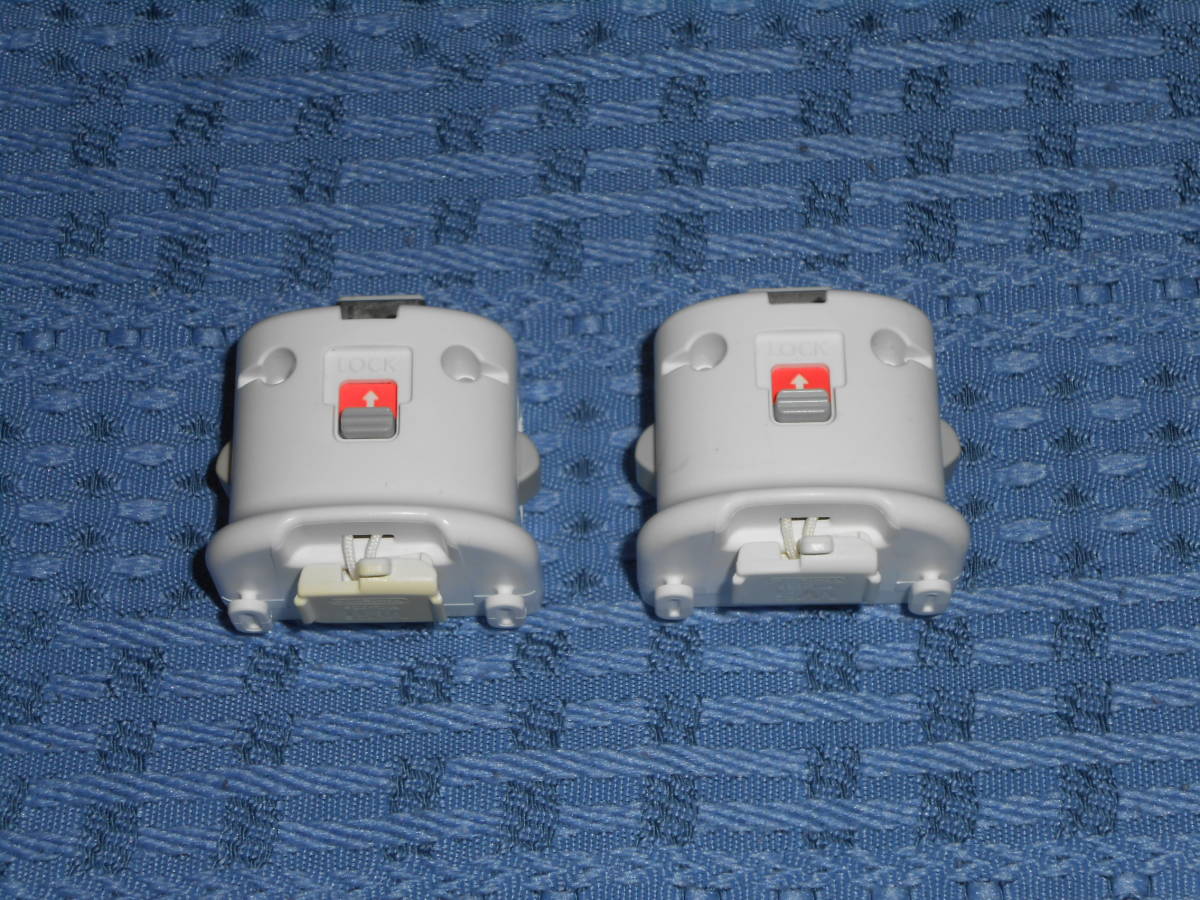 Wiiモーションプラス センサーアダプター(Wiiリモコン用)２個セット 白２個 RVL-026 任天堂 Nintendo