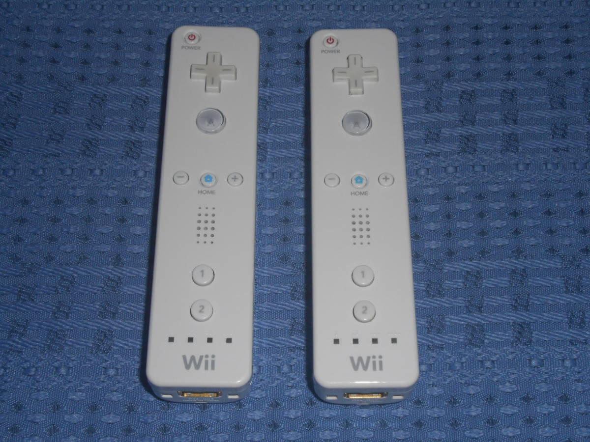 Wiiリモコン２個セット 白(ホワイト) RVL-003 任天堂 Nintendo