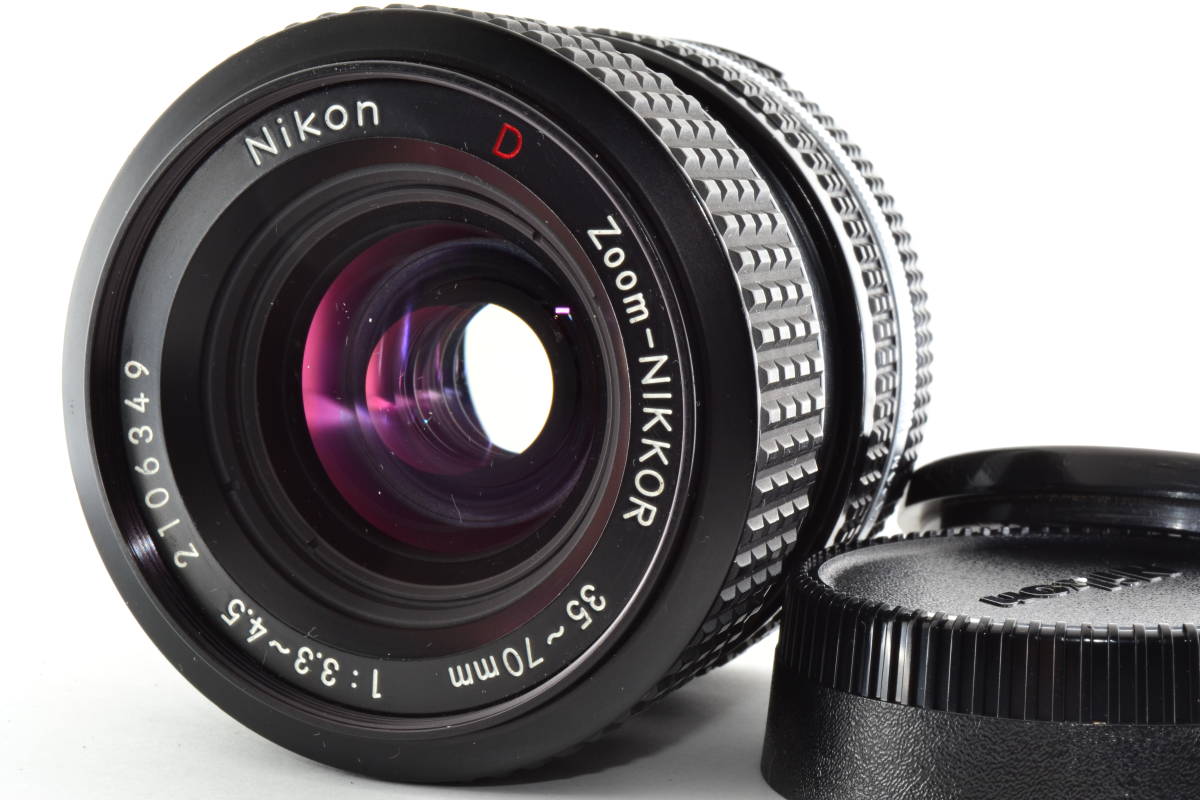 ★実用★ ニコン Nikon Ai-s Zoom-NIKKOR 35-70mm F3.3-4.5 希少Dマーク #5189_画像1