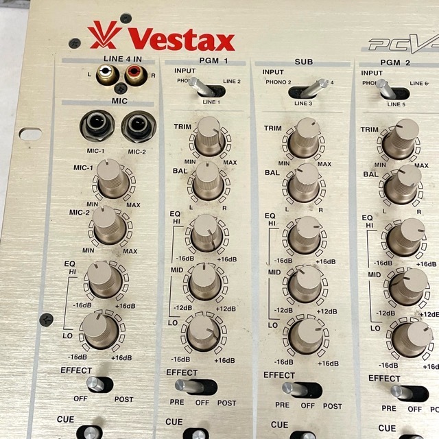 VESTAX べスタクス PCV-275 DJミキサー