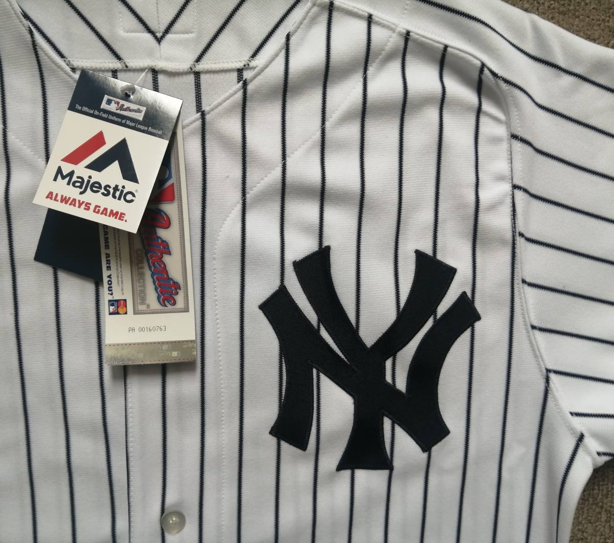 人気新品 Jeter Derek ヤンキース Yankees Majestic 永久欠番 デレク