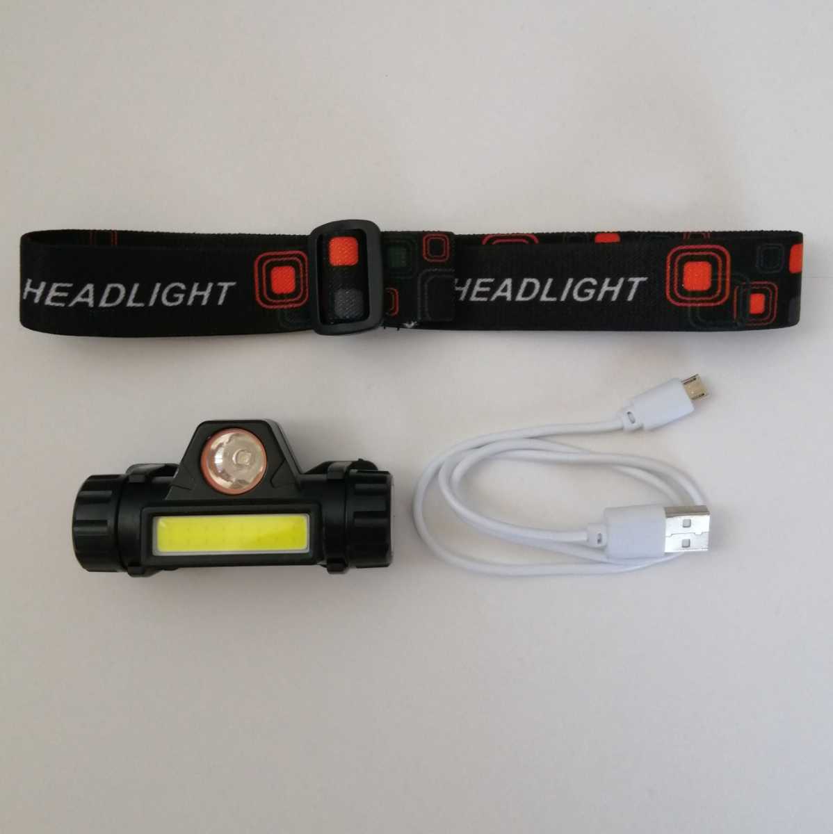 LED ヘッドライト 3個セット 充電式 作業灯 ヘッドランプ 防災 防水
