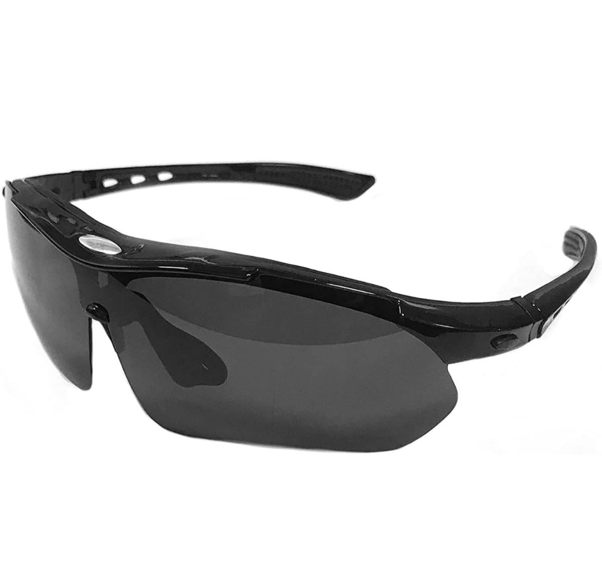 偏光レンズ スポーツサングラス フルセット専用交換レンズ5枚 メンズ レディース