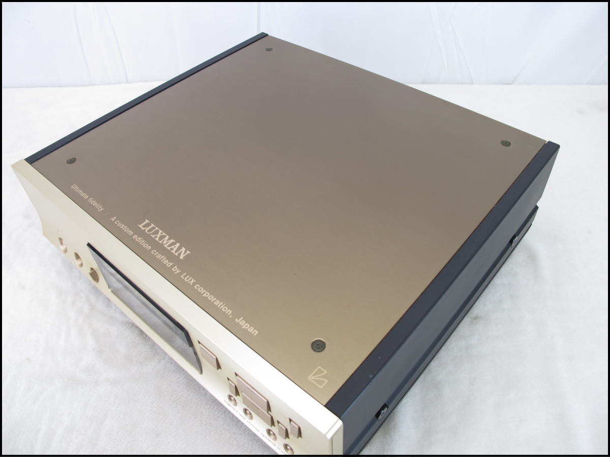 □美品□LUXMAN/ラックスマン□CDプレーヤー□D-7□リモコン・取説付き