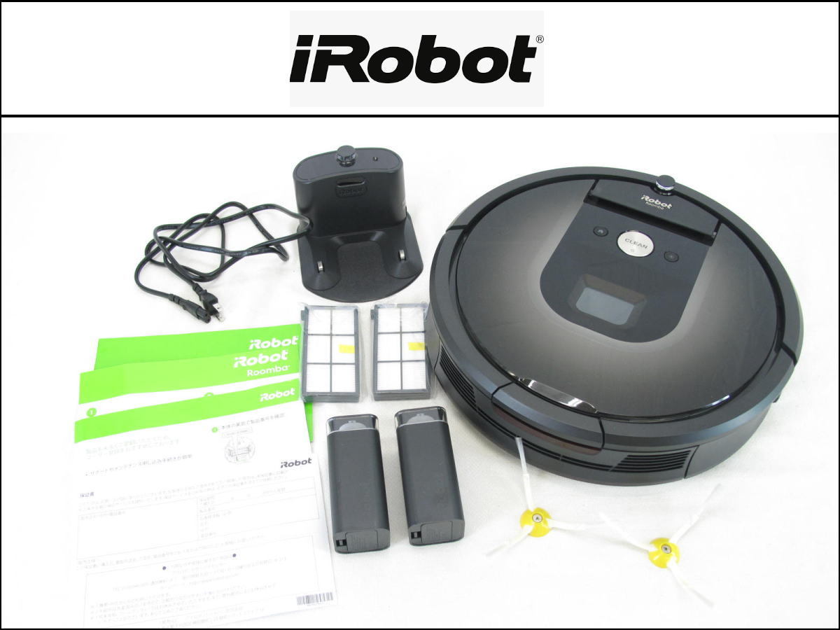 □超美品□iRobot□ルンバ□お掃除ロボット□稼働面積112畳□980□取扱