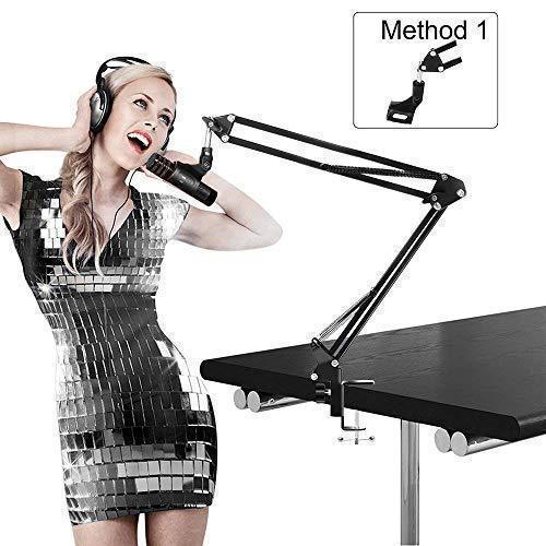  бесплатная доставка *Earamble настольный микрофонная стойка эластичный стол arm держатель свободный arm зажим  купить по цене 689.24 р