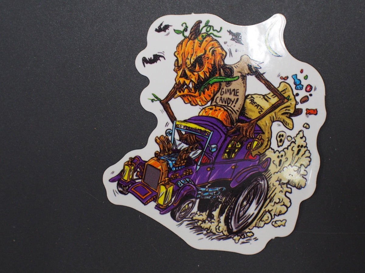 ホッドロッド ローブロー・アート エド ロス ビッグダディ Ed Big Daddy Roth ラットフィンク RAT FINK ステッカー シール 管理No.16836_画像1