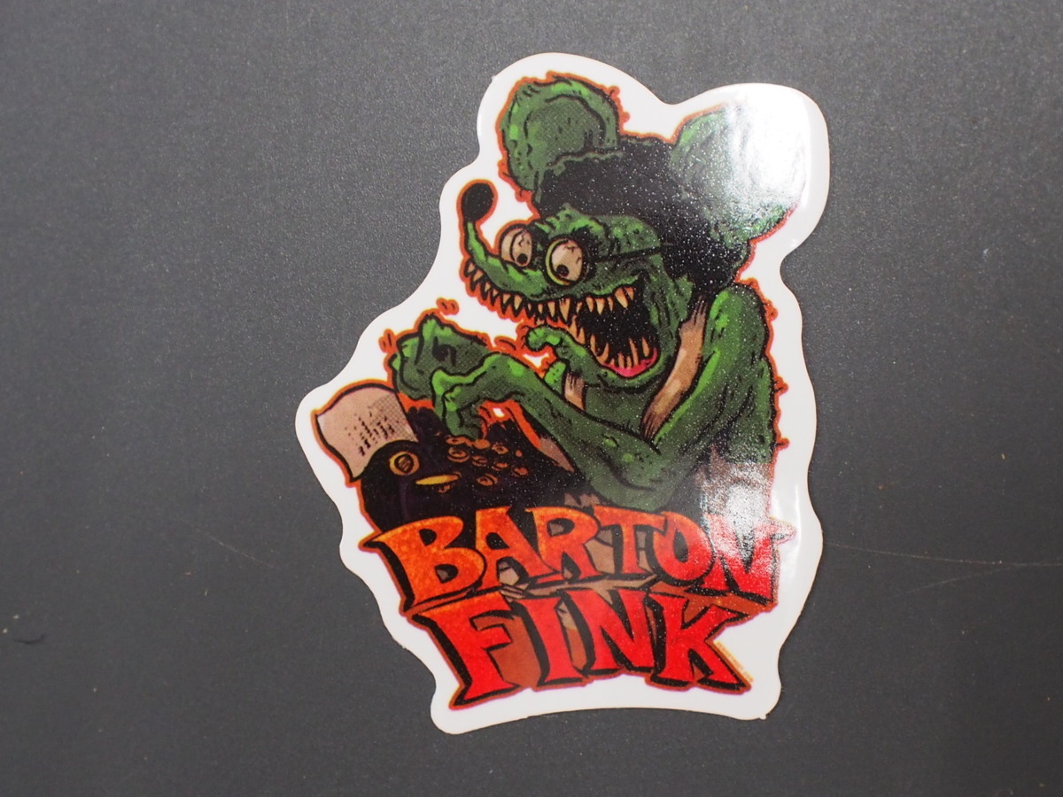 ホッドロッド ローブロー・アート エド ロス ビッグダディ Ed Big Daddy Roth ラットフィンク RAT FINK ステッカー シール 管理No.16845_画像1