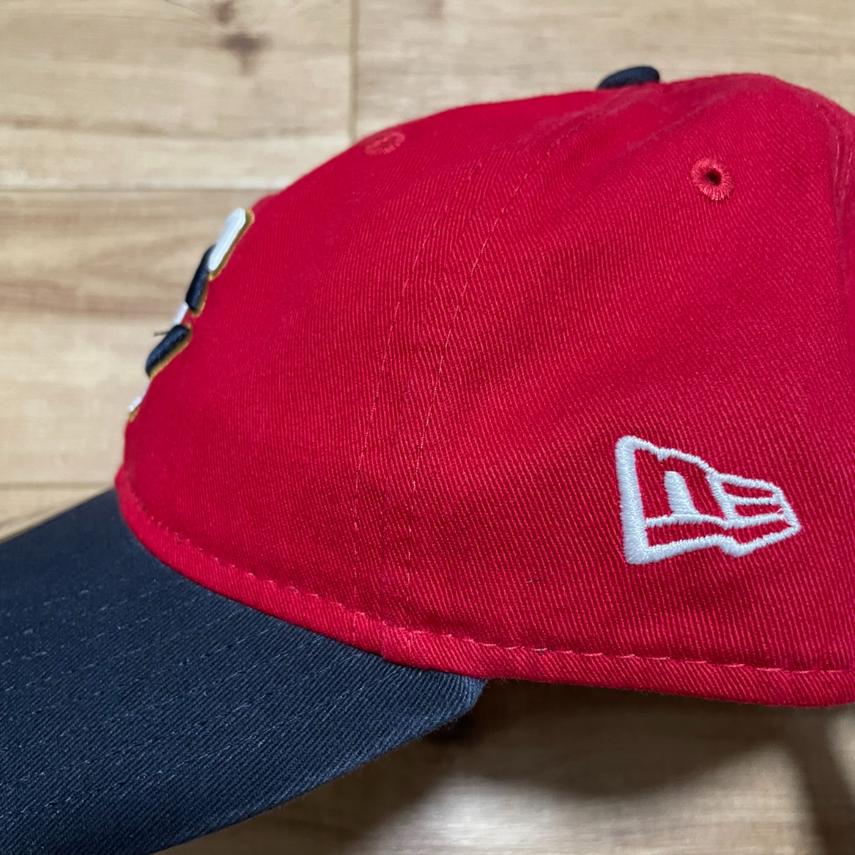 NEWERA 【9Twenty】 ニューエラ キャップ 帽子 MLB ミネソタ ツインズ TWEINS ストラップバックキャップ サイズ調節可 2トーン 赤 紺 ALT2_画像3