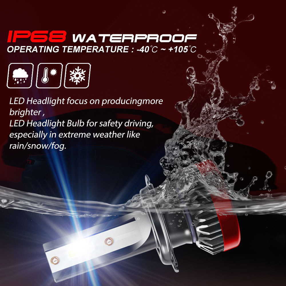 ヘッドライトバルブ アコード CU2 LED ロービーム H1 6000K 20000LM ホンダ SPEVERT_画像6