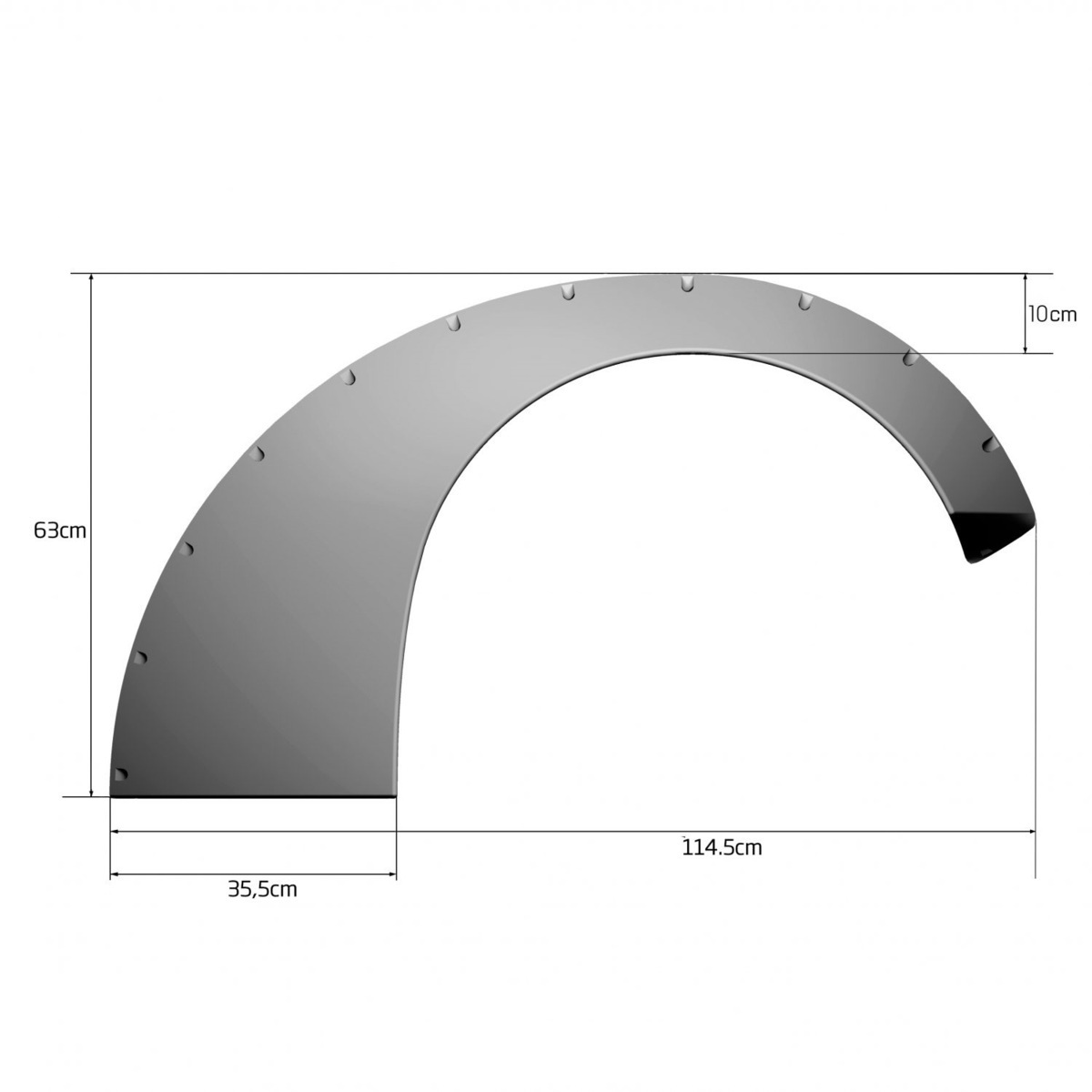 オーバーフェンダー ロードスター NA6CE 120mm ABS製 Slider 付属品有 マツダ Clinched_画像5