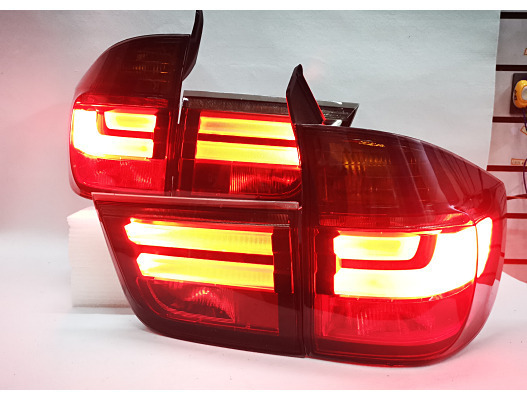 テールライト BMW E70 X5 テールランプ LED '07-'13 スモーク AOKEDING_画像5