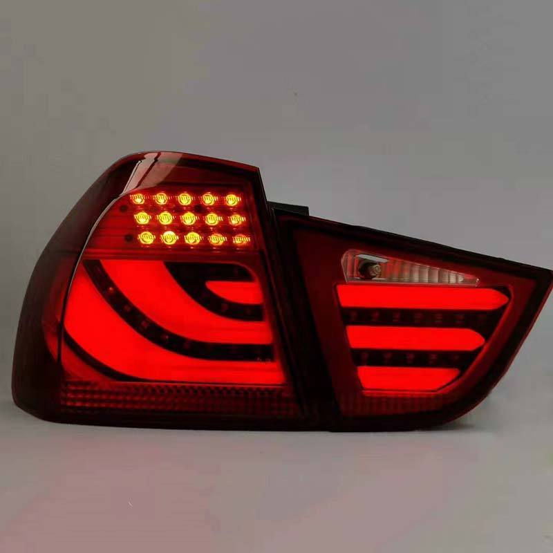 テールライト BMW E90 3シリーズ テールランプ LED TYPE-C レッド AOKEDING_画像5