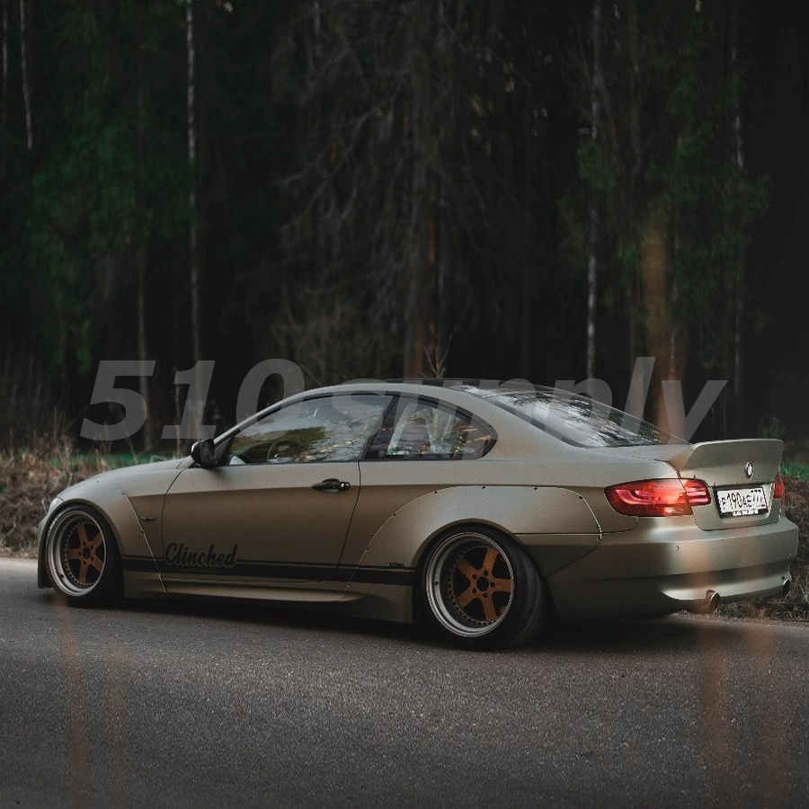 オーバーフェンダーキット BMW 3シリーズ E92 ABS製 CLINCHED_画像5