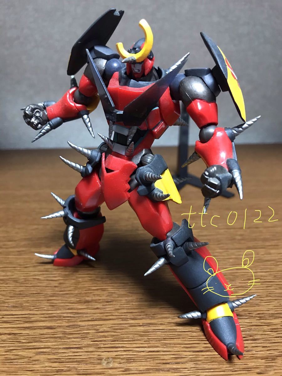  junk Tengen Toppa Gurren-Lagann Kaiyodo Revoltech Yamaguchi No.58[ Glenn la gun full do lilac iz form lack of equipped ] postage 350 jpy 