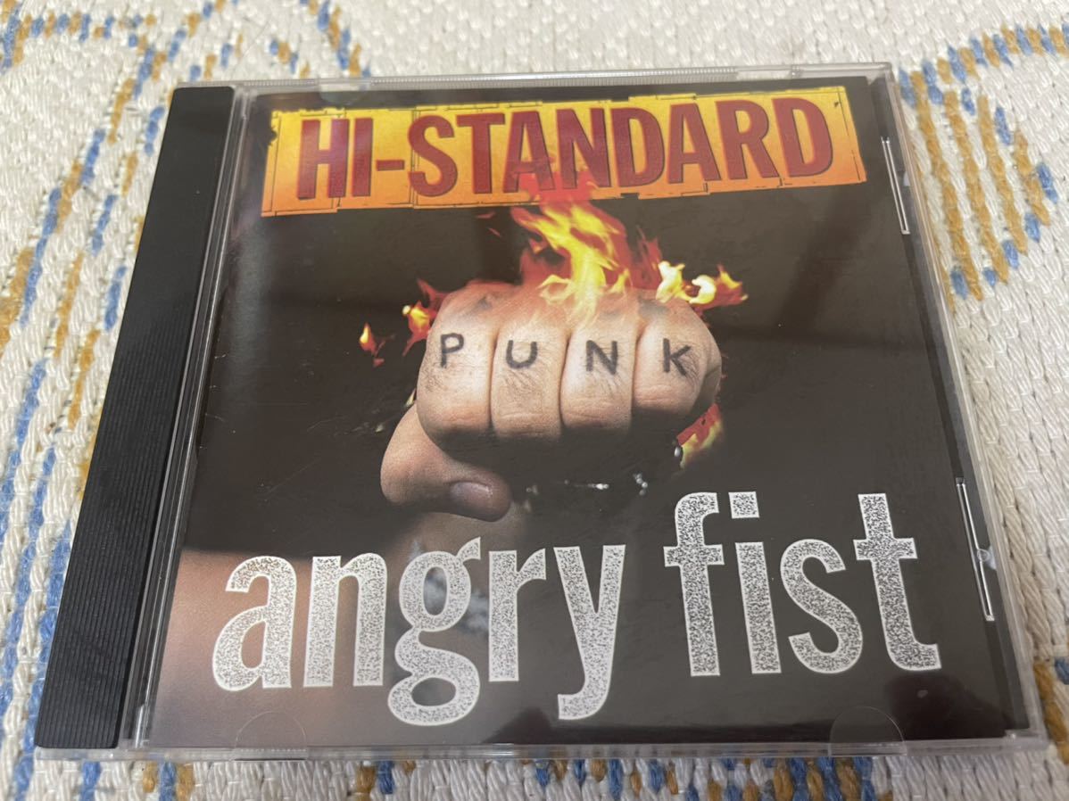 Hi-STANDARD ハイスタ　angry fist_画像1