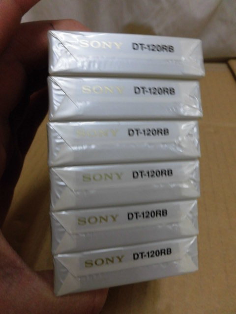 !〇貴重!! 未使用 高品位DATカセット SONY ES120 DT-120RB ソニー デジタルオーディオテープ ６本 １２０分 日本製 室内保管品_画像7