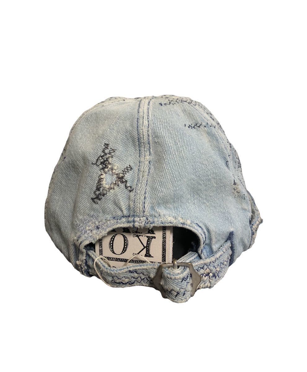 新品 希少 Kapital Kountry Boro 襤褸 加工 キャピタル キャップ 帽子