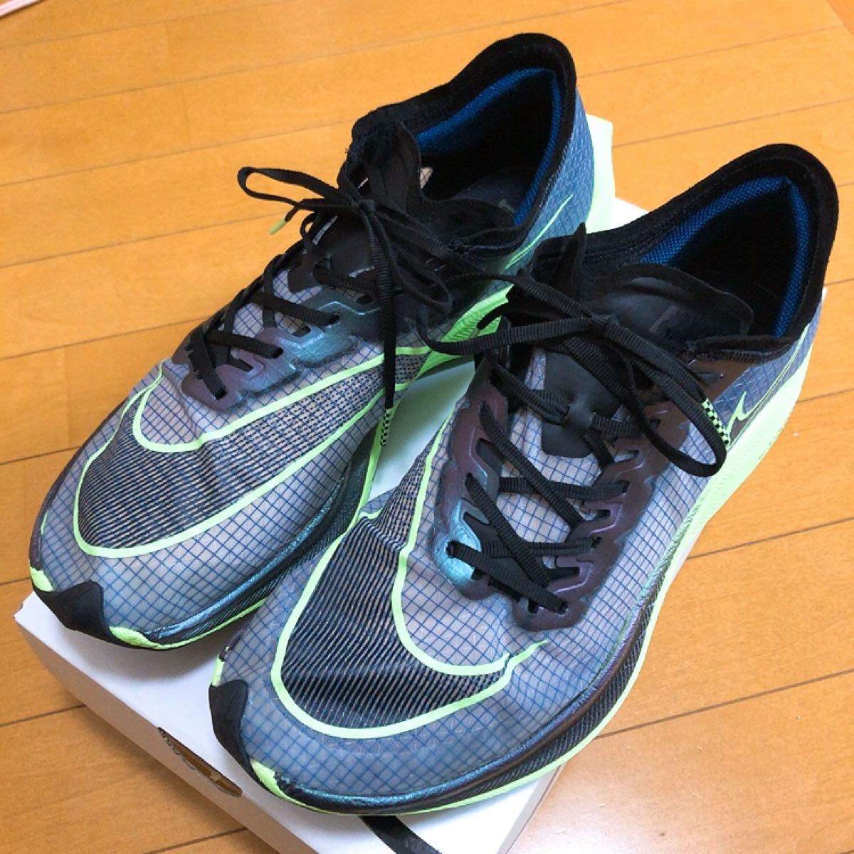 NIKE ZOOMX VAPORFLY NEXT% ベイパーグリーン AO4568-400 28 0cm