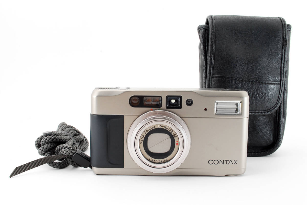 【良品】Contax T VS II 35mm 28-56mm f/3.5-6.5 Point and Shoot Film Camera JPN コンタックス 220118@Q6