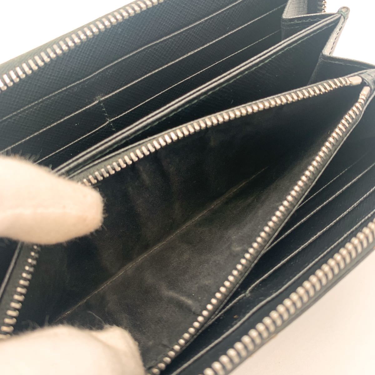 1円《極美品・限定生産》PRADA プラダ 長財布 ラウンドファスナー
