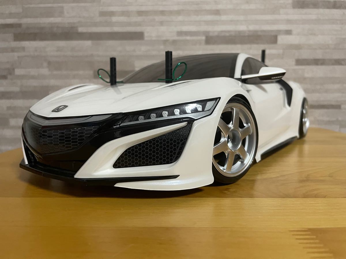 タミヤ ホンダ NSX メーカー 塗装済 1/10 ラジコン カー ボディ