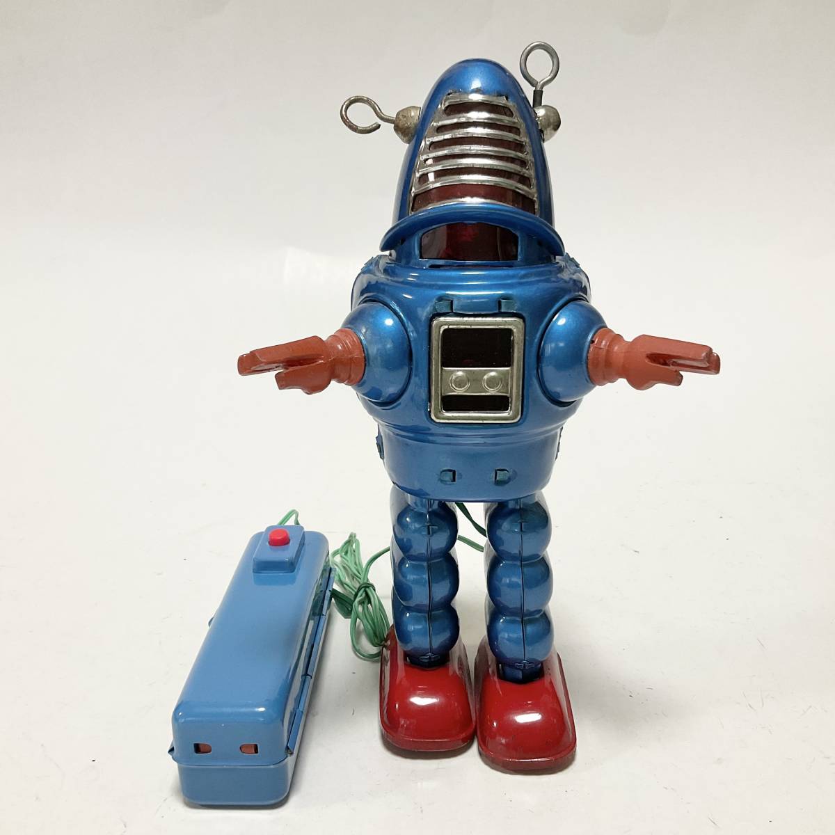 Deskripsi barang プラネットロボット ブリキ玩具 作動品 点灯