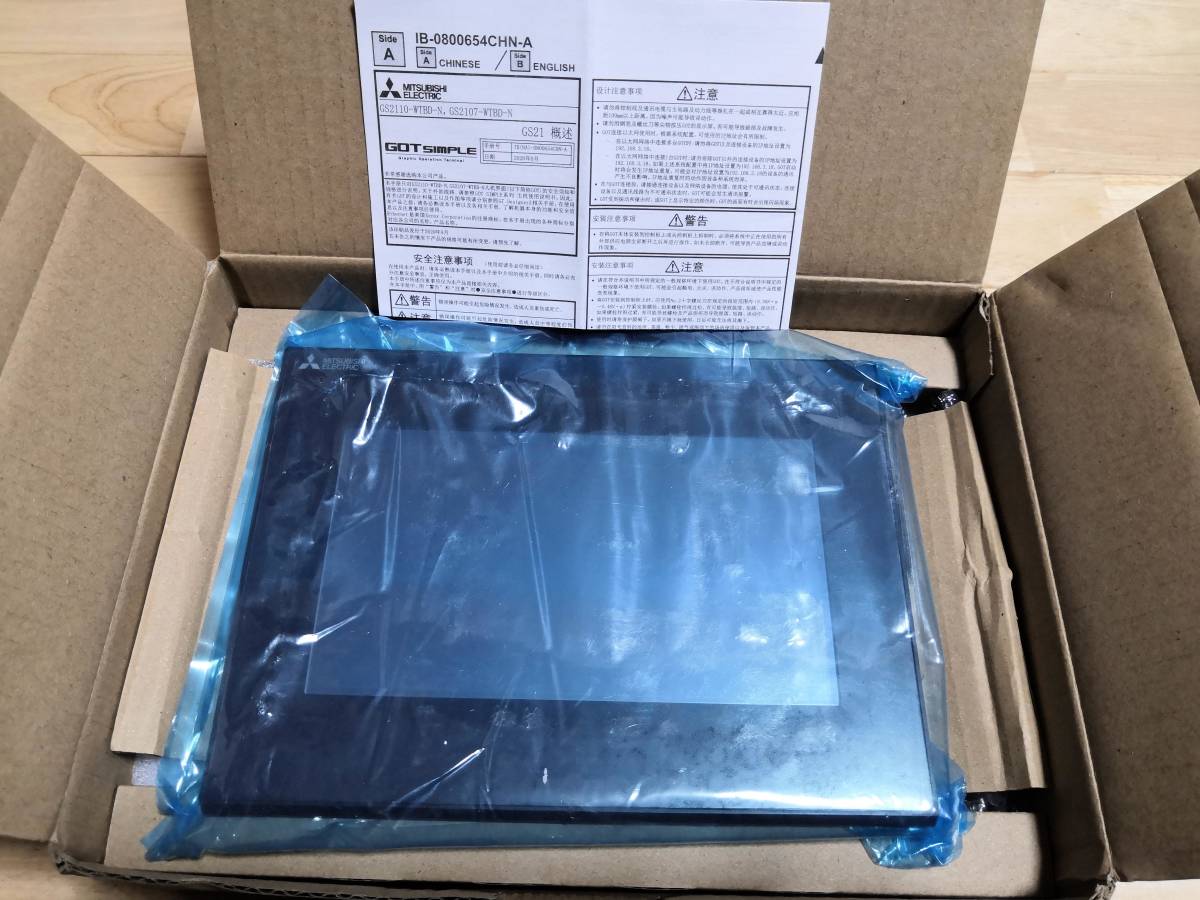 未使用 三菱電機 GOT タッチパネル GS2107-WTBD MITSUBISHI 2021 未使用 三菱電機 GOT タッチパネル GS2107-WTBD MITSUBISHI 2021
