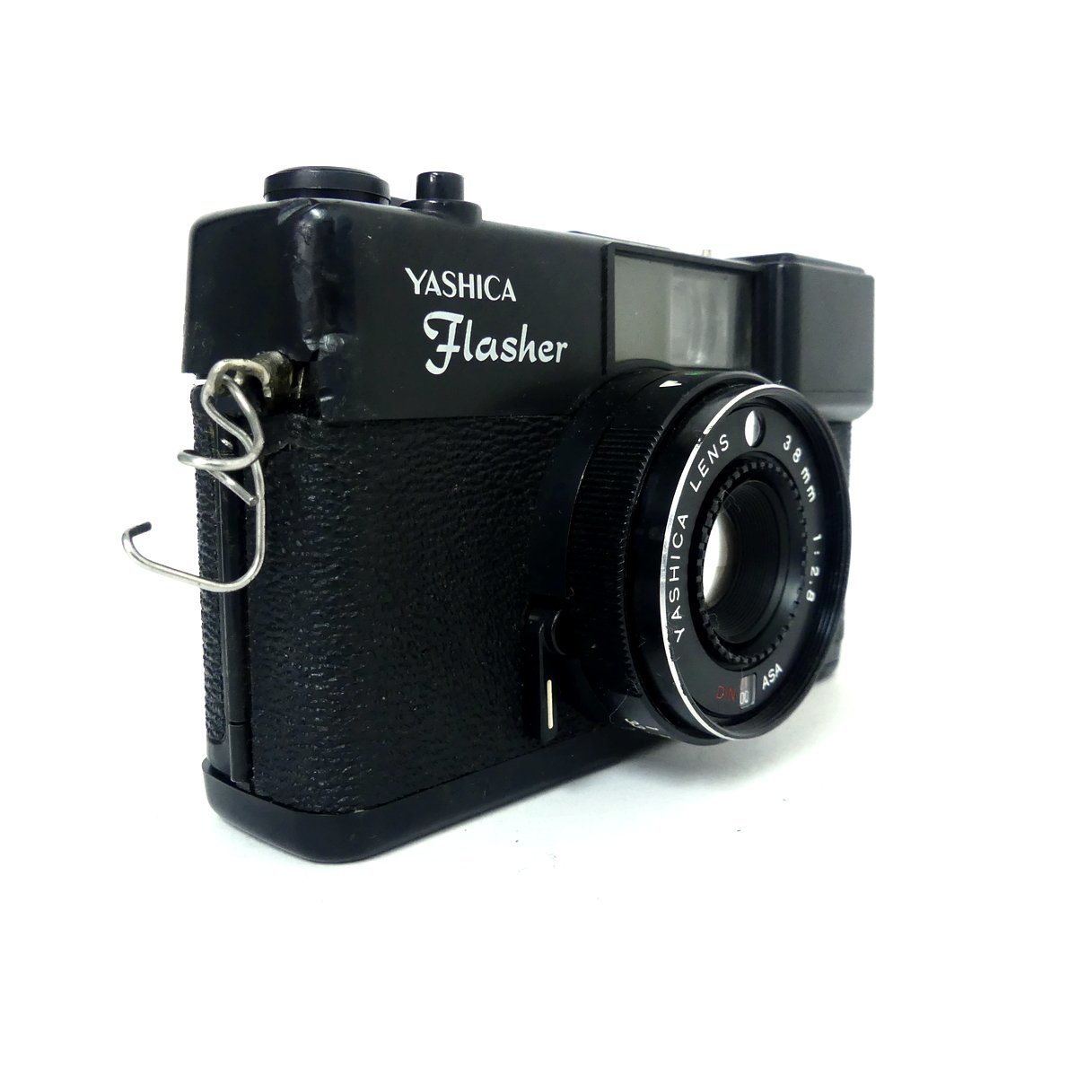 YASHICA ヤシカ Flasher 38㎜ F2.8 コンパクトカメラ フィルムカメラ 現状品 USED /2205Cの画像2