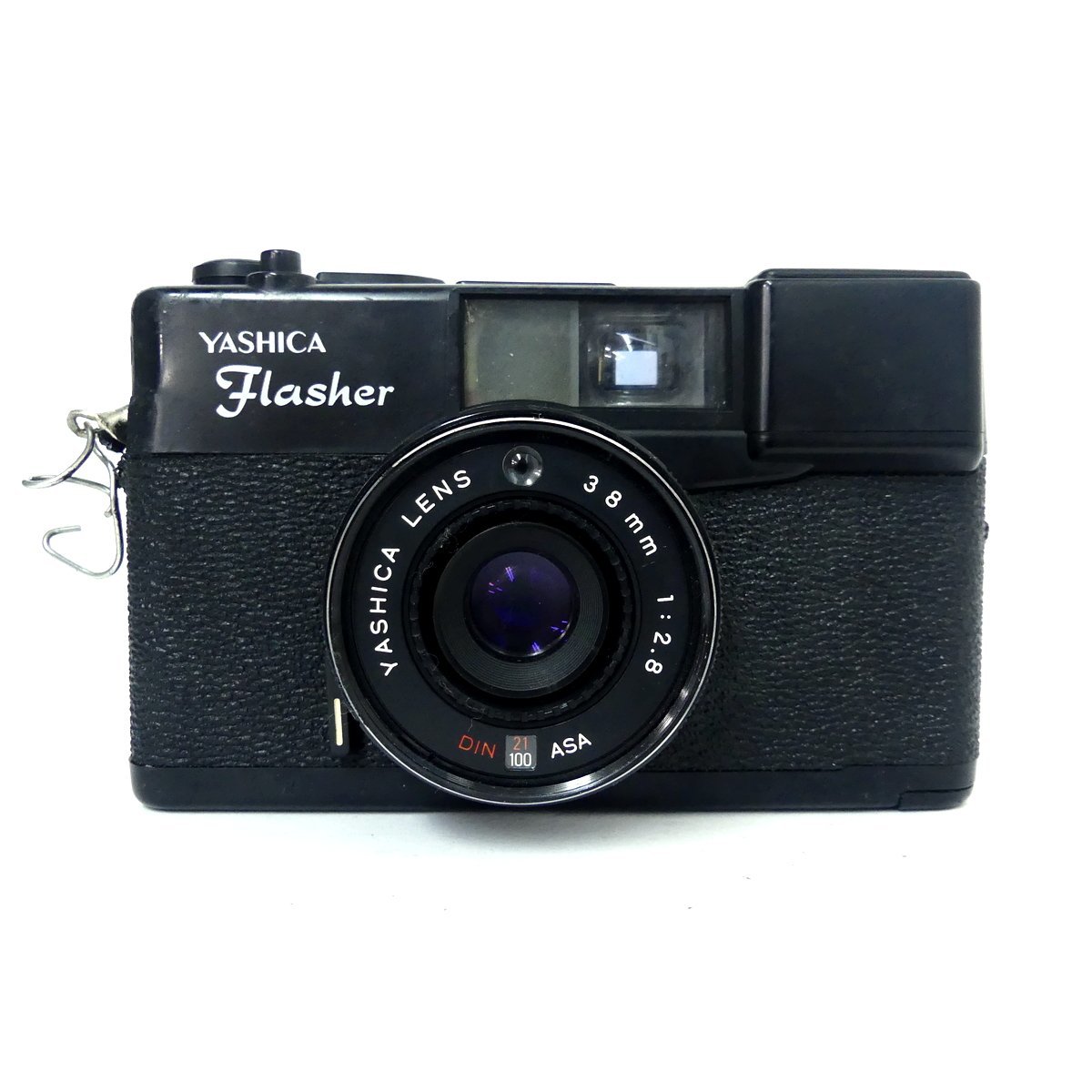 YASHICA ヤシカ Flasher 38㎜ F2.8 コンパクトカメラ フィルムカメラ 現状品 USED /2205Cの画像1