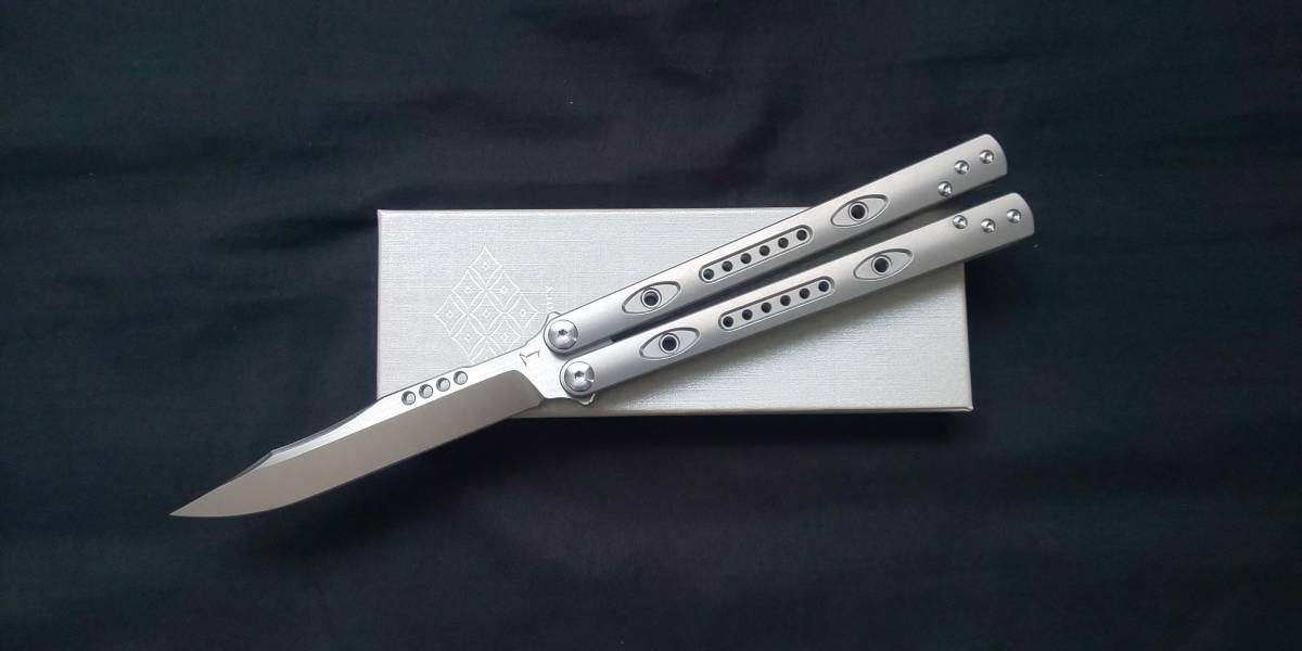 ベビーグッズも大集合 Ryworx omeme Scimitar バタフライ ナイフ バリソン ハンティングナイフ、狩猟刀 ベビーグッズも大集合 Ryworx omeme Scimitar バタフライ ナイフ バリソン ハンティングナイフ、狩猟刀