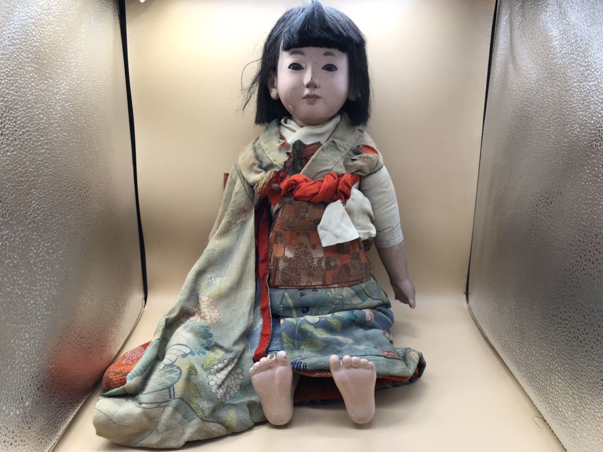 市松人形⑩ ヴィンテージ 着物 女の子 古い 日本人形 大正 商品 Yahoo!オークション - 市松人形 日本人形 お人形 女の子 着物