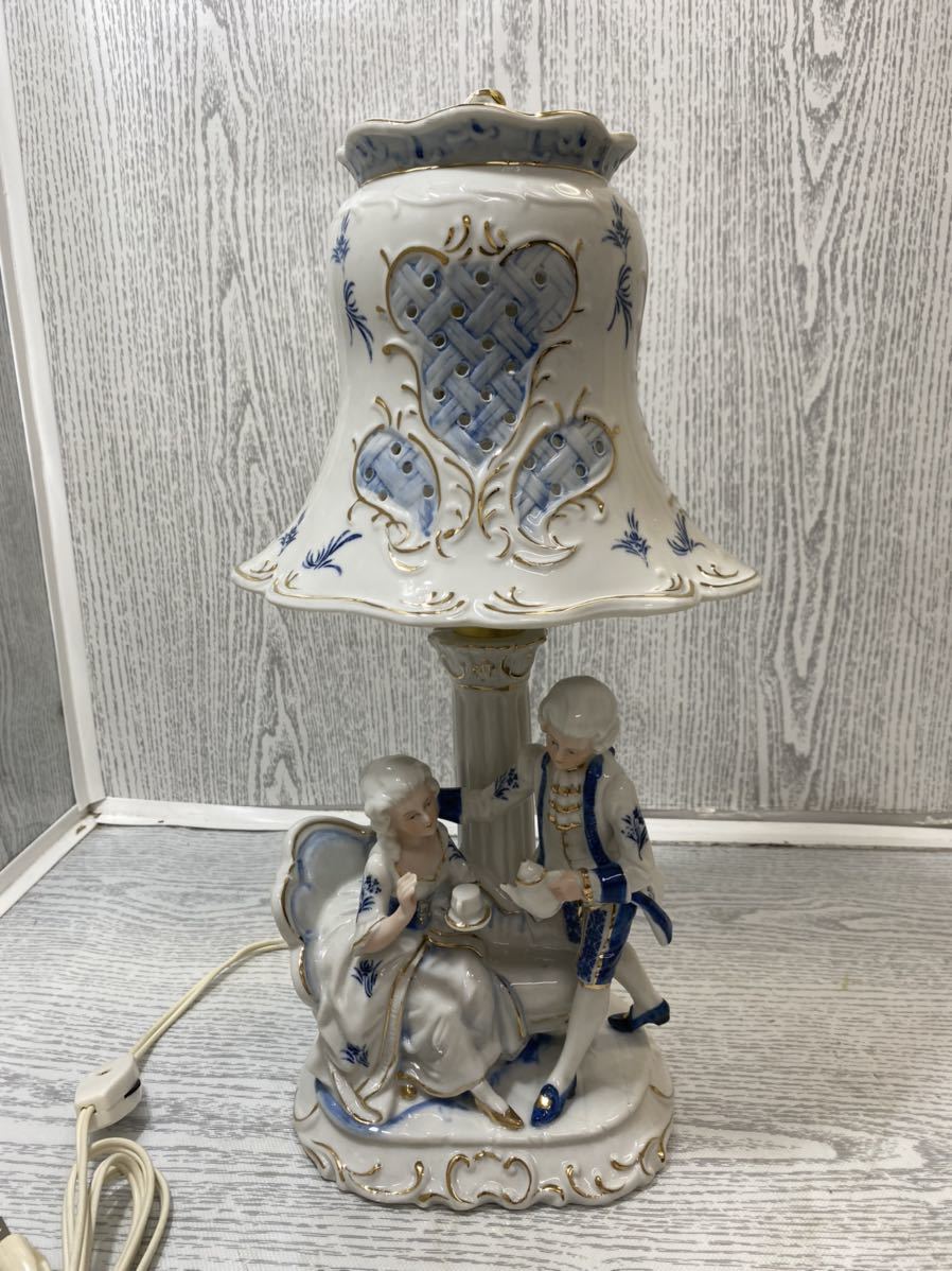 Yahoo!オークション - 陶器製 電気スタンド 西洋風 ヤマハ陶芸 Yahoo!オークション - 陶器製 電気スタンド 西洋風 ヤマハ陶芸