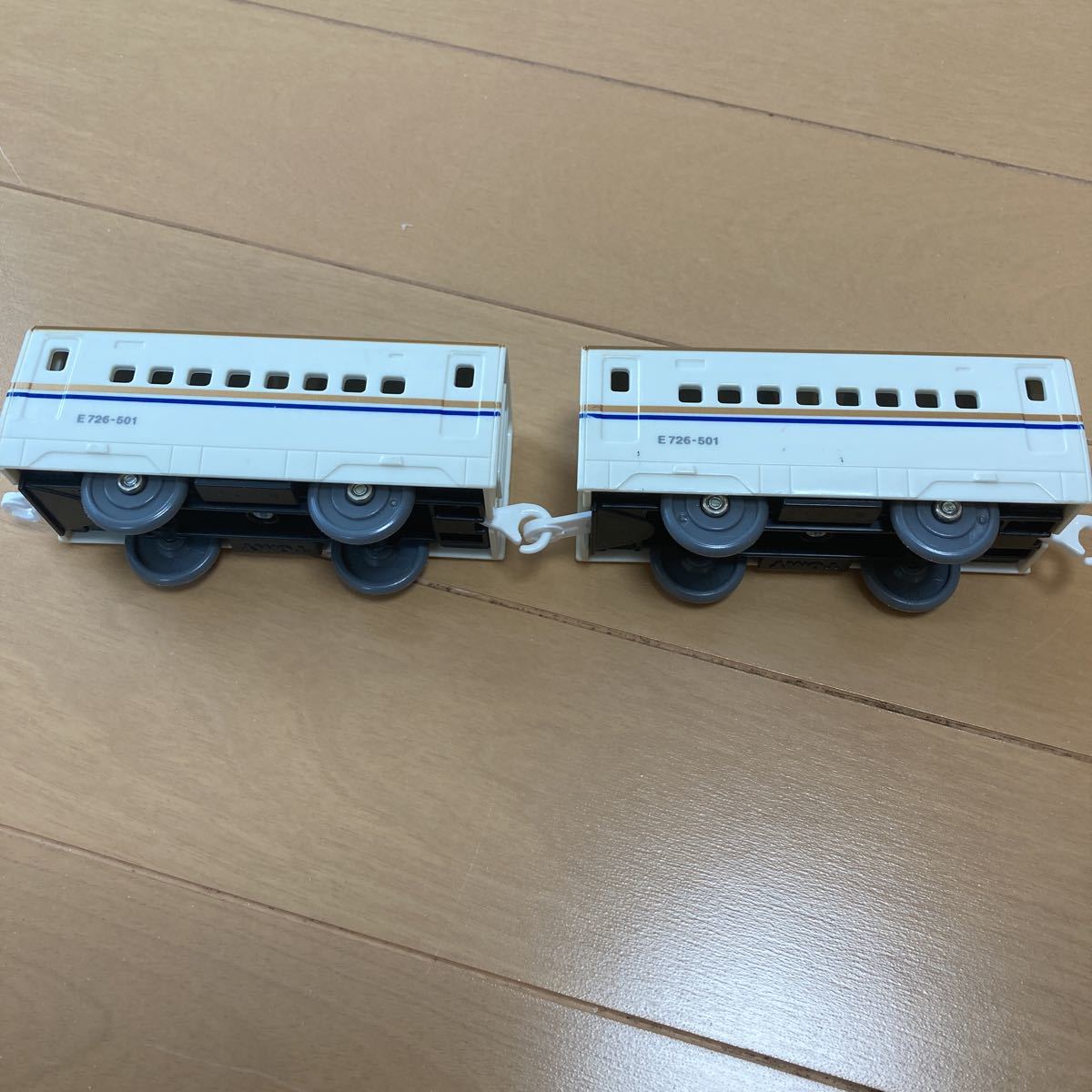 新幹線 車両2両編成 E726 501 プラレール博 中古 素晴らしい 中古 新幹線 車両2両編成 E726 501 プラレール博 中古 素晴らしい 中古