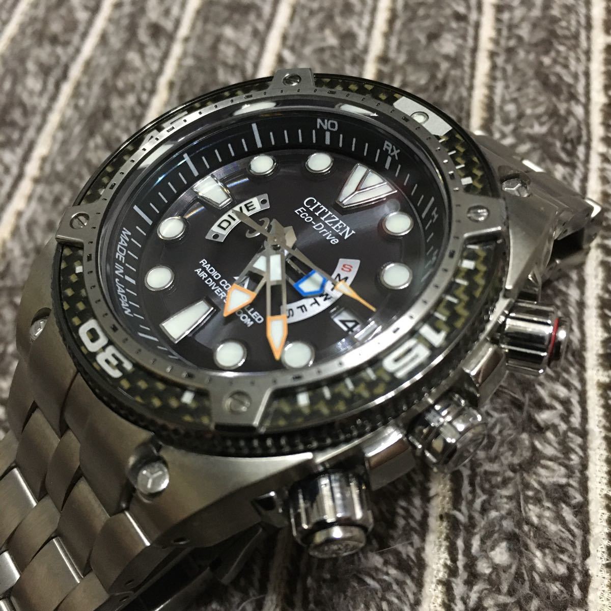 日本製 CITIZENプロマスター MARINE PMD56-2991エコドライブ | www