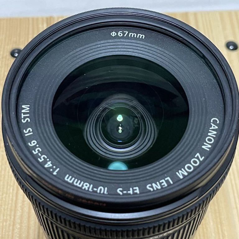 美品 Canon 超広角ズームレンズ EF-S 10-18mm 保護フィルター付き www ...