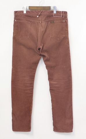 BEDWINbedo wing TAPERED FIT CORDUROY PANTS FD CHARLS corduroy pants 4 BURGUNDY tapered Fit 10/L & THE HEARTBREAKERS