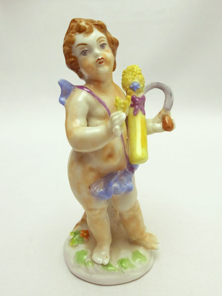ヴィンテージ フィギュリン 陶器人形 ドイツ製　1_画像1