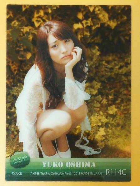 AKB48 大島優子 クリアカード トレーディングコレクション Part2 R114C_画像1
