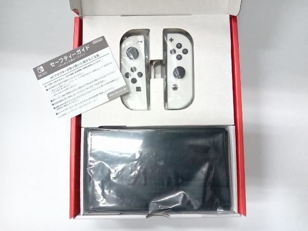 Nintendo Switch(有機ELモデル) Joy-Con(L)/(R) ホワイト(HEGSKAAAA) ニンテンドースイッチ本体_画像4